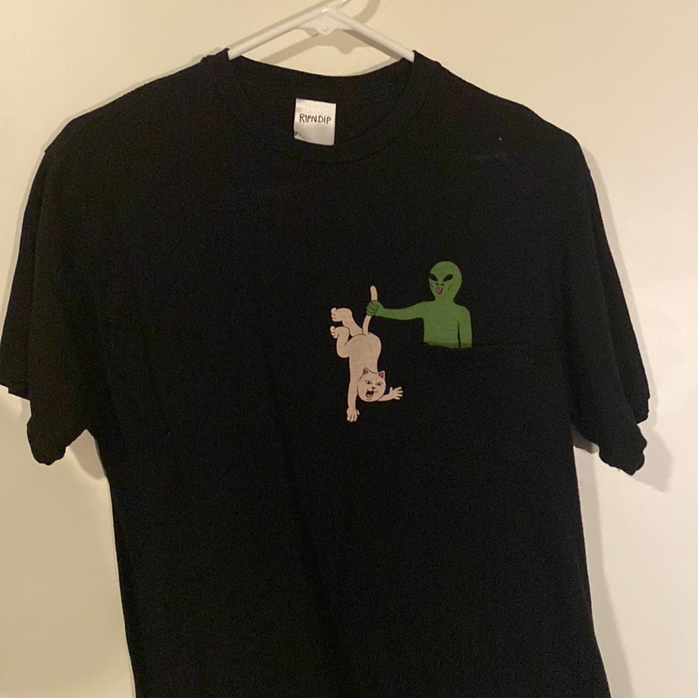 RipnDip pocket Alien and cat